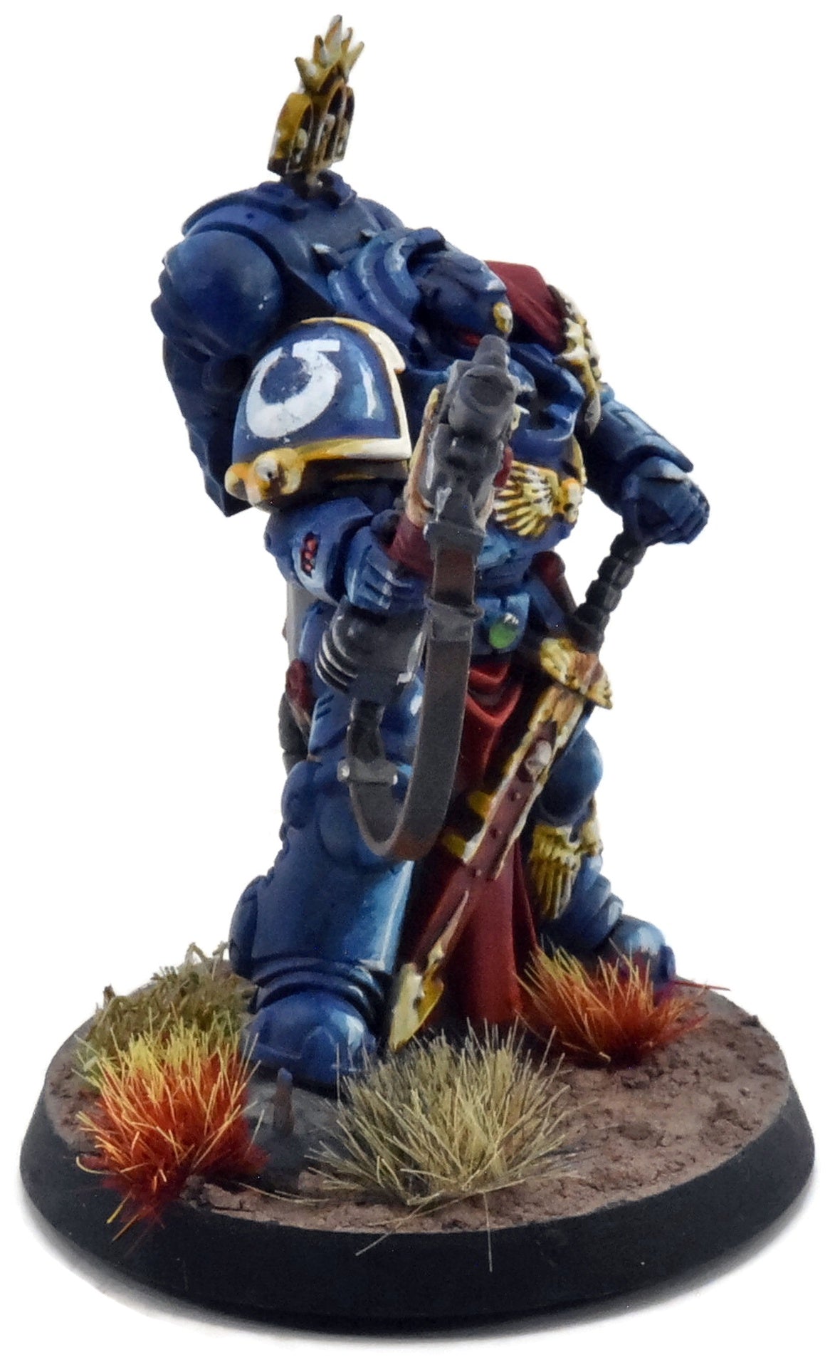 SPACE MARINES Primaris Captain #1 WELL PAINTED Warhammer 40K Ultramarines