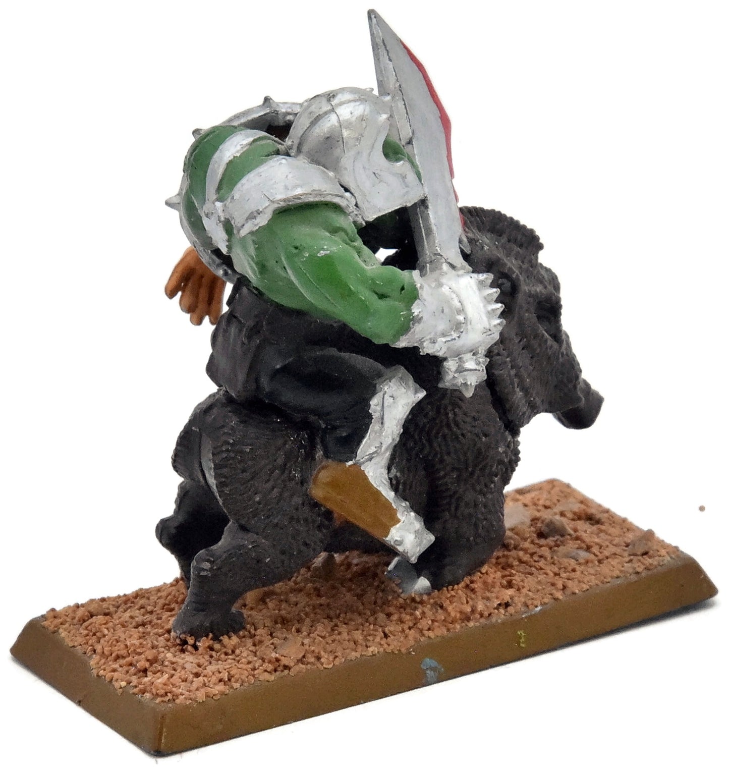 ORCS AND GOBLINS Warboss Mounted #1 Fantasy