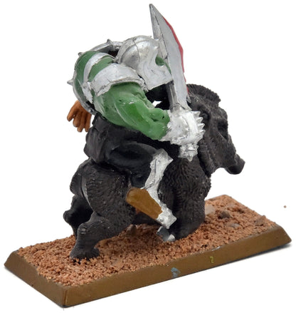 ORCS AND GOBLINS Warboss Mounted #1 Fantasy