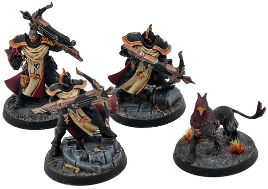 STORMCAST ETERNALS 3 Castigators with Gryph-Hounds #1 WELL PAINTED Sigmar