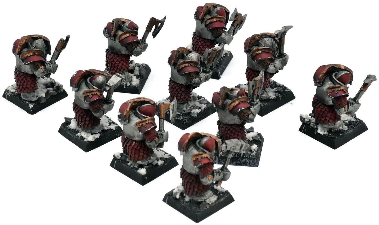 CHAOS DWARFS 10 INFERNAL GUARD #2 FORGE WORLD WELL PAINTED