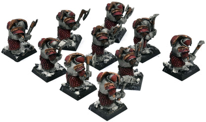 CHAOS DWARFS 10 INFERNAL GUARD #2 FORGE WORLD WELL PAINTED