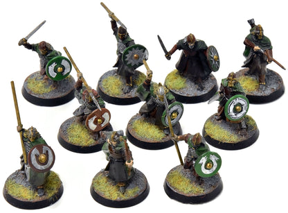 MIDDLE EARTH 10 Warriors of Rohan #1 Lotr WELL PAINTED