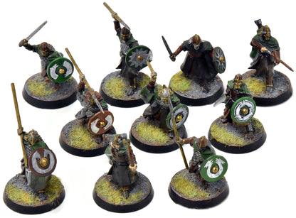 MIDDLE EARTH 10 Warriors of Rohan #1 Lotr WELL PAINTED