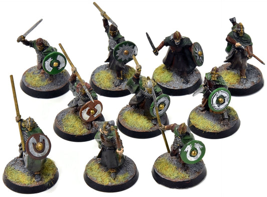 MIDDLE EARTH 10 Warriors of Rohan #1 Lotr WELL PAINTED