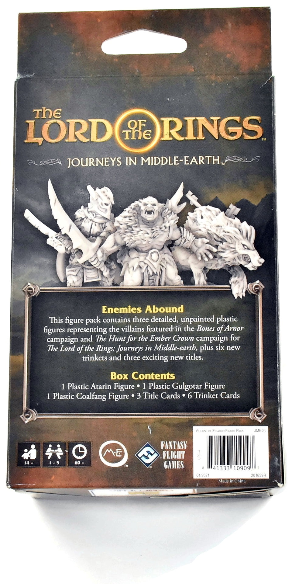 JOURNEYS IN MIDDLE-EARTH Villains of Eriador Figure Pack LOTR