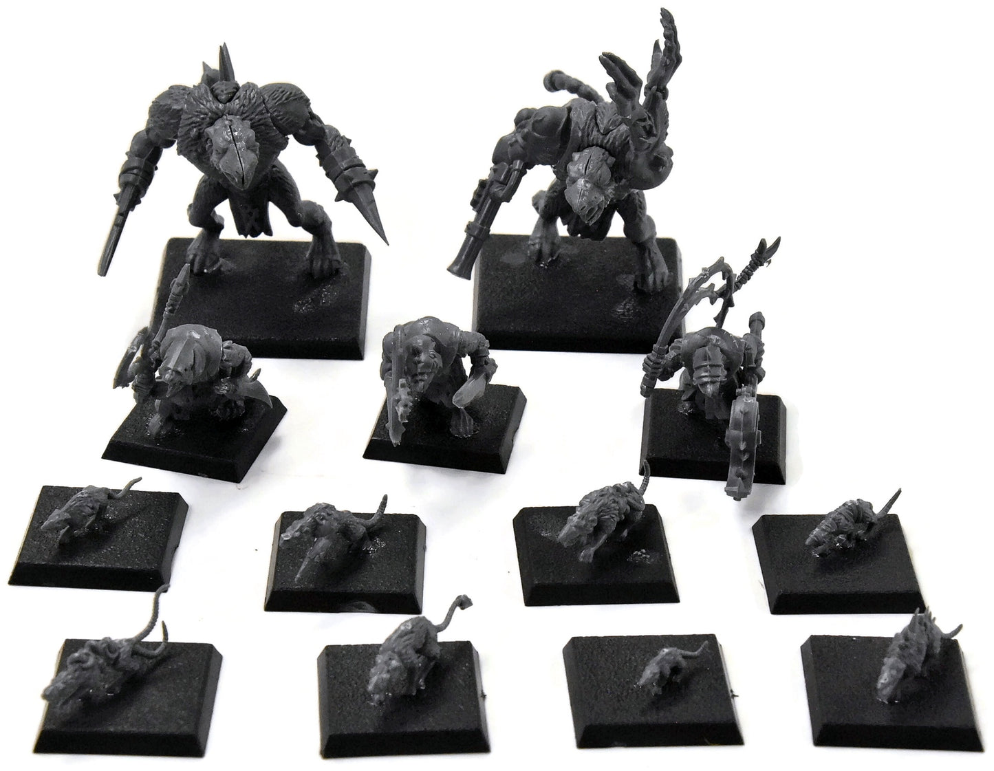 SKAVEN Rat Ogre Packmaster And Giant Rat #1 Fantasy
