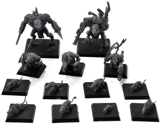 SKAVEN Rat Ogre Packmaster And Giant Rat #1 Fantasy