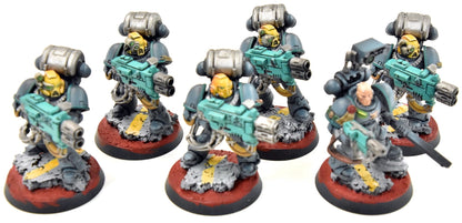 SPACE MARINES 6 Devastators #1 WELL PAINTED Warhammer 40K