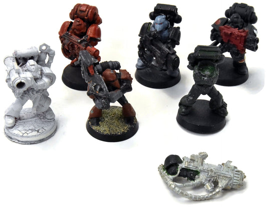 SPACE MARINES 6 Devastators #1 METAL Warhammer 40K