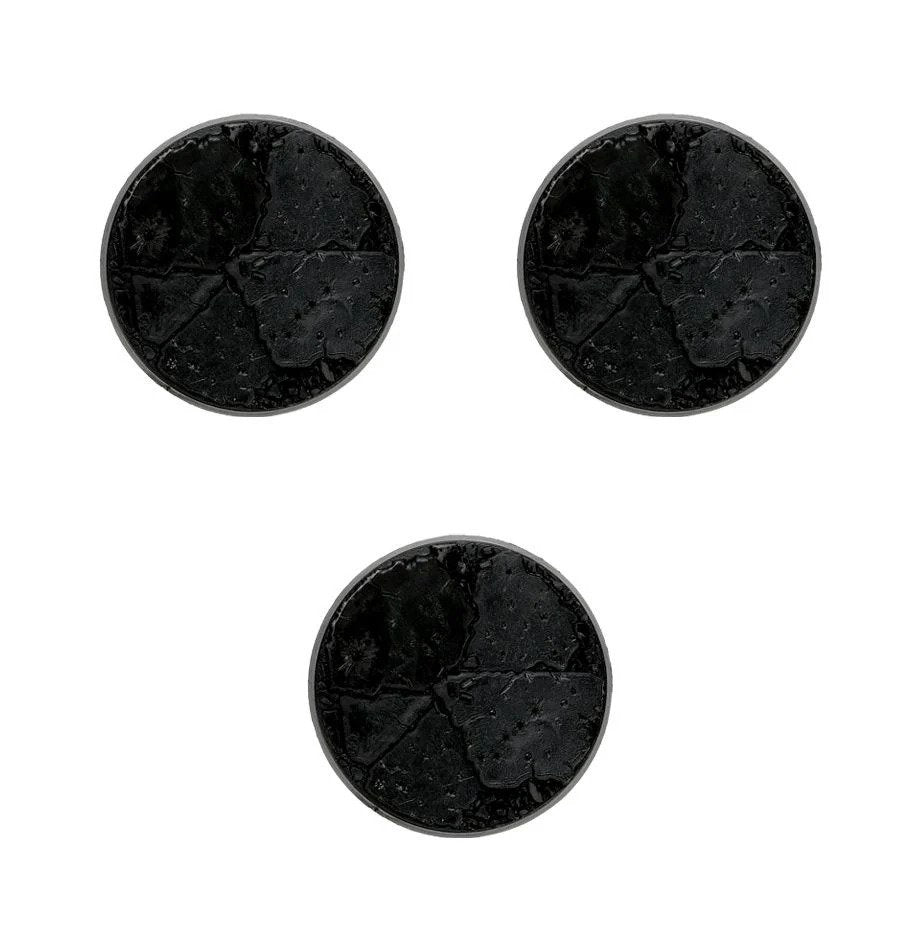 Citadel 60mm Round Textured Base Pack (3 units)