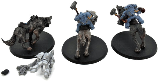 SPACE WOLVES 3 Thunderwolf Cavalry #1 Warhammer 40K 3400
