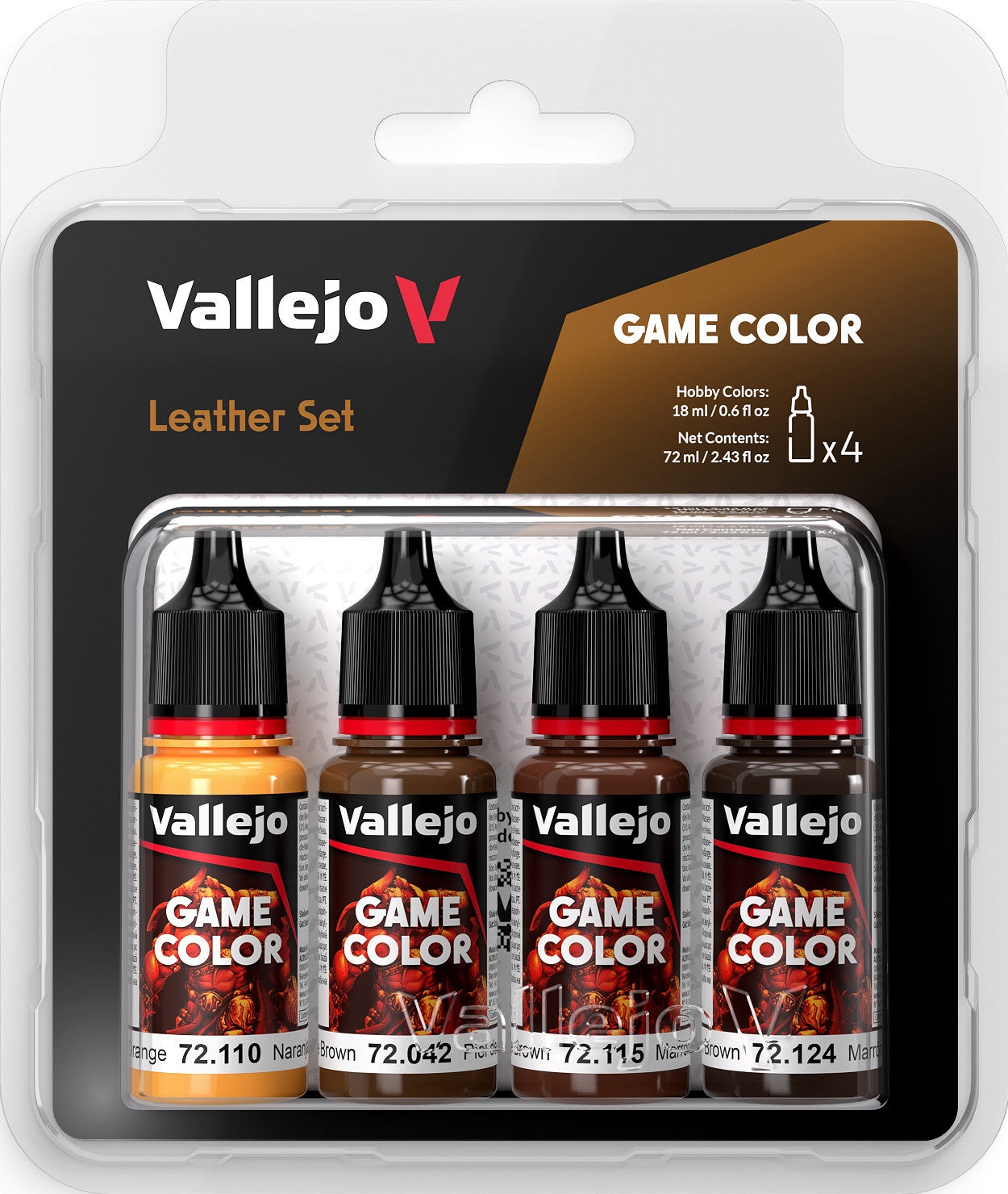 Vallejo Game Color Set Leather