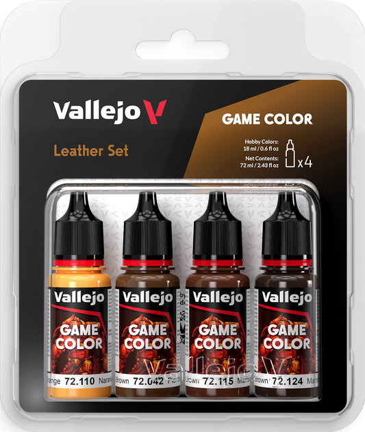 Vallejo Game Color Set Leather