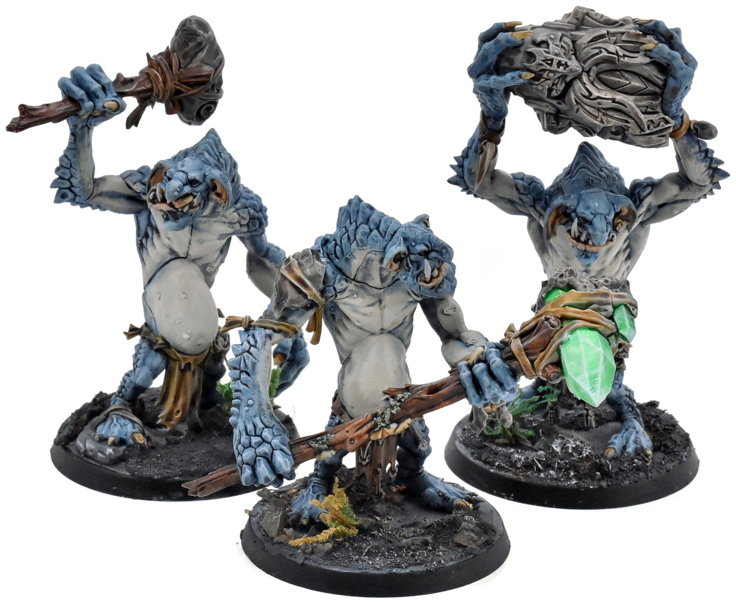 GLOOMSPITE GITZ 3 Rockgut Troggoths #2 WELL PAINTED Warhammer Sigmar