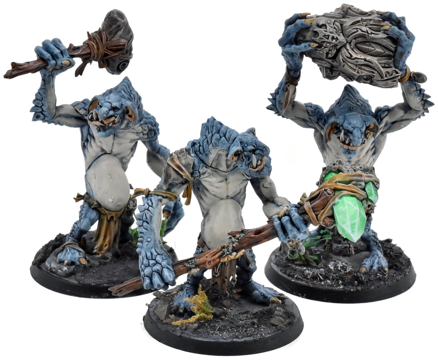 GLOOMSPITE GITZ 3 Rockgut Troggoths #2 WELL PAINTED Warhammer Sigmar