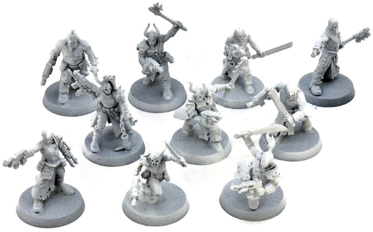 CHAOS SPACE MARINES 10 Chaos Cultists #1 Warhammer 40K 9732