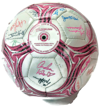 BENCHWARMER Official Multi Signed Soccer Ball 57 Models Signatures 85/99