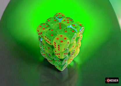 Gemini 36d6 Plasma Green-teal/orange Luminary 12mm