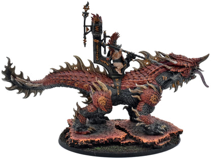 FYRESLAYERS Auric Runefather Magmadroth #1 WELL PAINTED Warhammer Sigmar