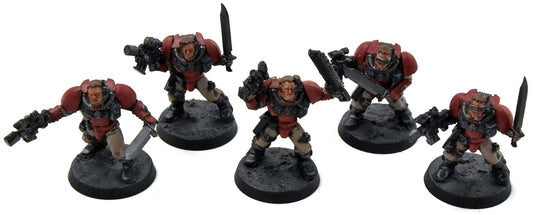 BLOOD ANGELS 5 Scouts #1 WELL PAINTED Warhammer 40K