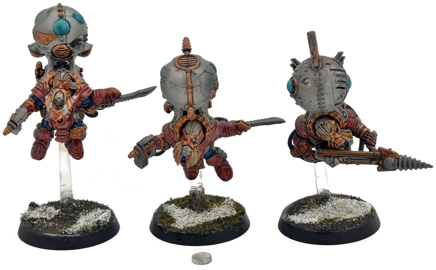 KHARADRON OVERLORDS 3 Skywardens #2 Sigmar WELL PAINTED