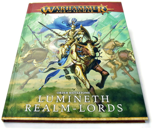 WARHAMMER AGE OF SIGMAR Order Battletome Lumineth Realm Lords Good Condition