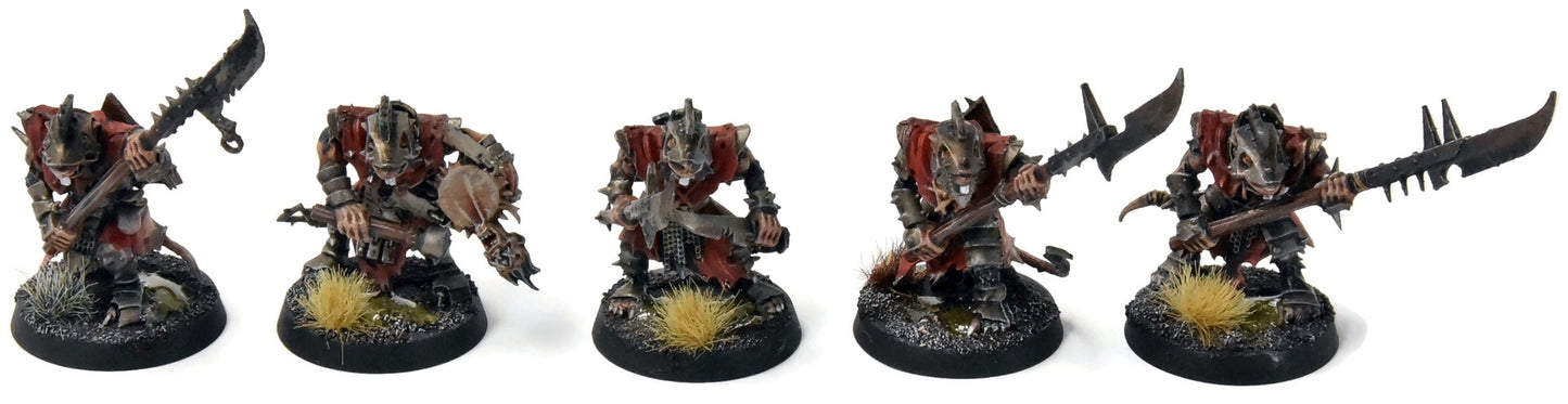 SKAVEN 10 Stormvermin #1 WELL PAINTED Warhammer Sigmar