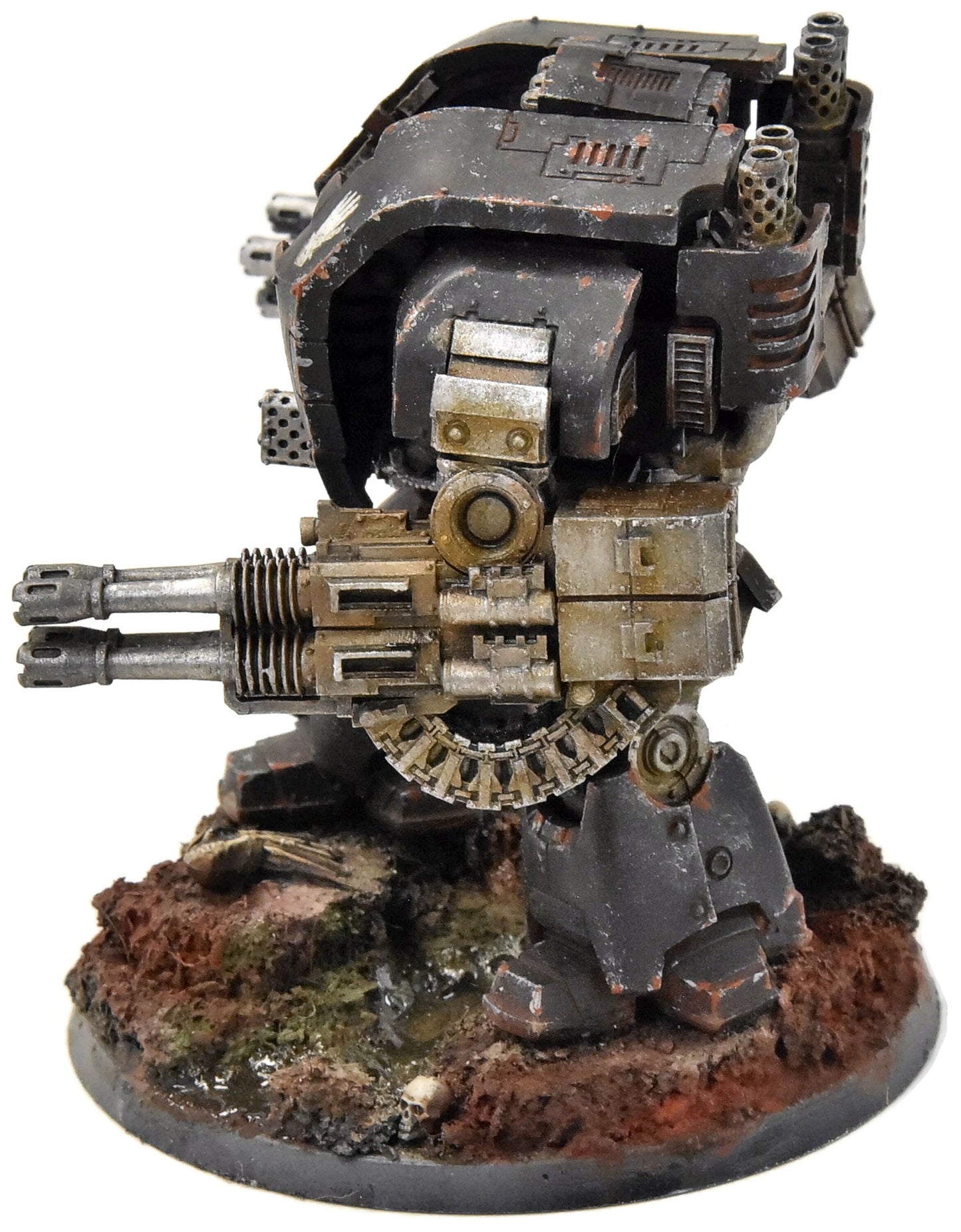 SPACE MARINES Leviathan Dreadnought #1 PRO PAINTED 40K iron hands forge world