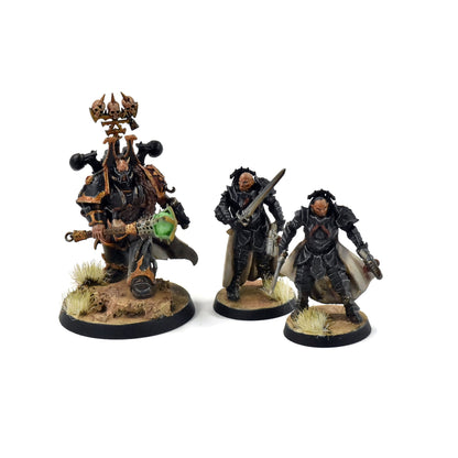 DEATH GUARD Chaos Lord w/ Disciples Converted #1 horus heresy PRO PAINTED 40K