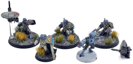 TAU EMPIRE 5 Fire Warriors #1 Warhammer 40K Converted