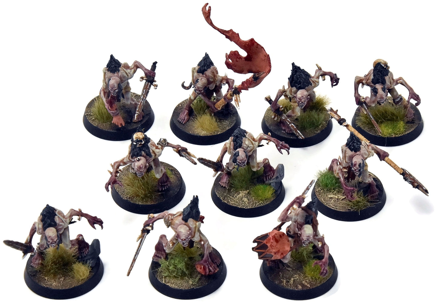 FLESH-EATER COURTS 10 Morbheg Guards #2 PRO PAINTED Cryptguard