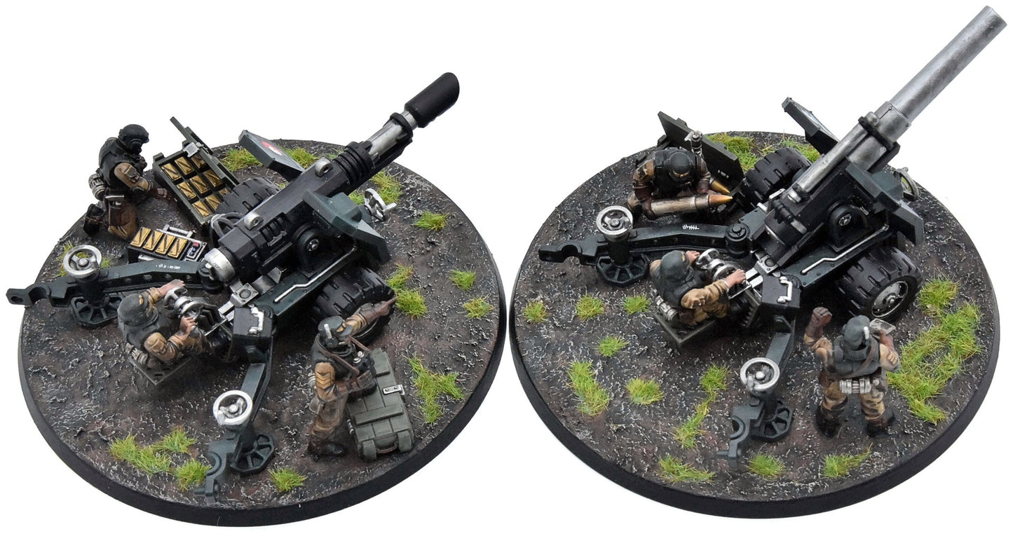 ASTRA MILITARUM 2 Field Ordnance Battery #1 PRO PAINTED Warhammer 40K