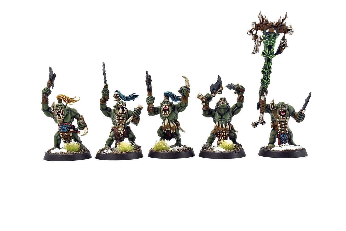 ORRUK WARCLANS 10 Savage Orruks #1 PRO PAINTED Sigmar