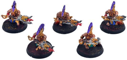 FYRESLAYERS 5 Auric Hearthguard #3 WELL PAINTED Warhammer Sigmar 4261