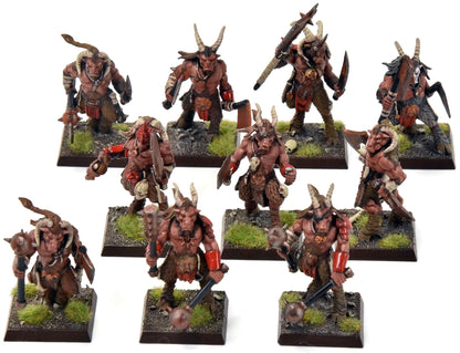 BEASTMEN 10 Gors #6 PRO-PAINTED Fantasy