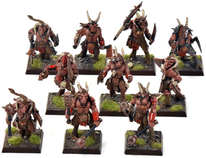 BEASTMEN 10 Gors #6 PRO-PAINTED Fantasy
