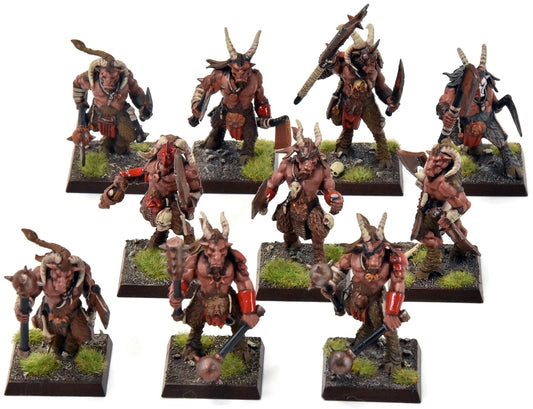 BEASTMEN 10 Gors #6 PRO-PAINTED Fantasy