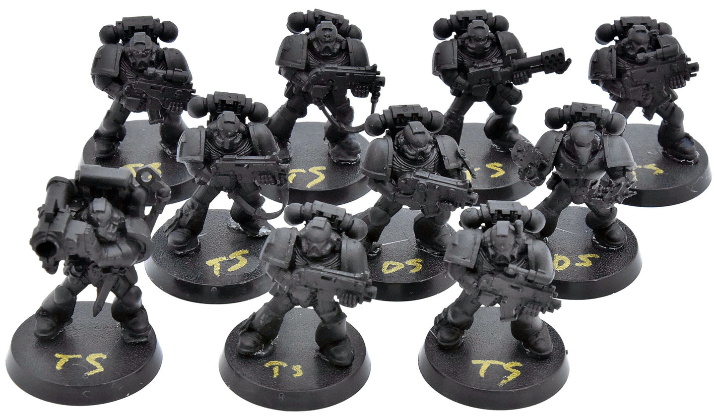 SPACE MARINES 10 Tactical Marines #11 Warhammer 40K