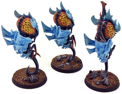 TYRANIDS 3 Neurothropes #2 WELL PAINTED Warhammer 40K