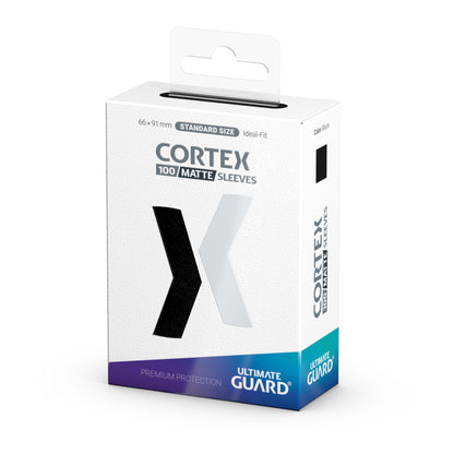 Ultimate Guard Sleeves Cortex Std Matte Black 100ct