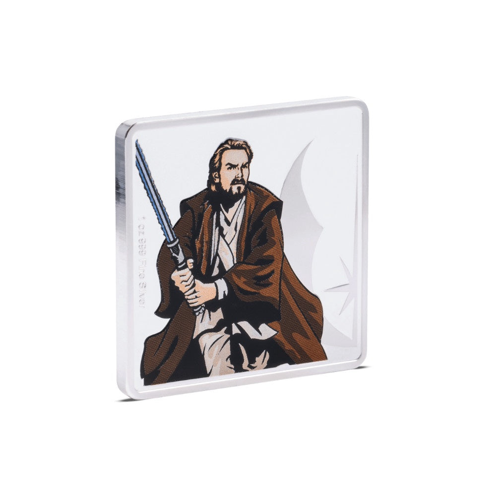 AGORO Star Wars Allies - Obi-Wan Kenobi & Yoda 1oz Silver Medallion