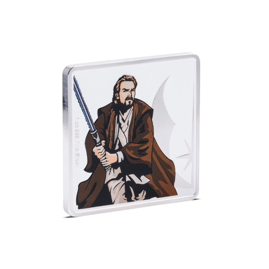 AGORO Star Wars Allies - Obi-Wan Kenobi & Yoda 1oz Silver Medallion