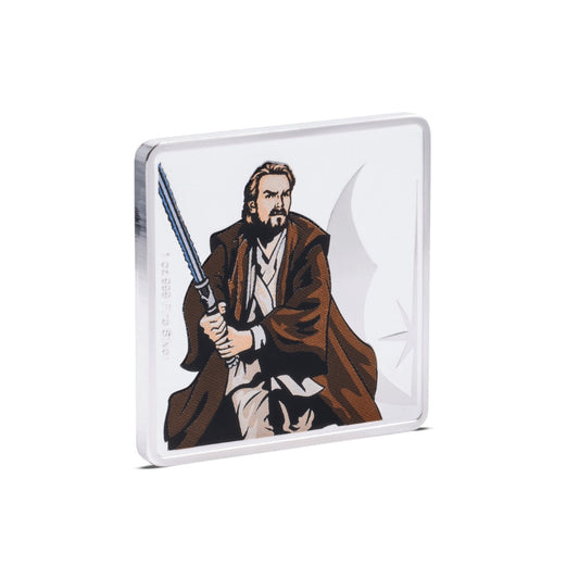 AGORO Star Wars Allies - Obi-Wan Kenobi & Yoda 1oz Silver Medallion