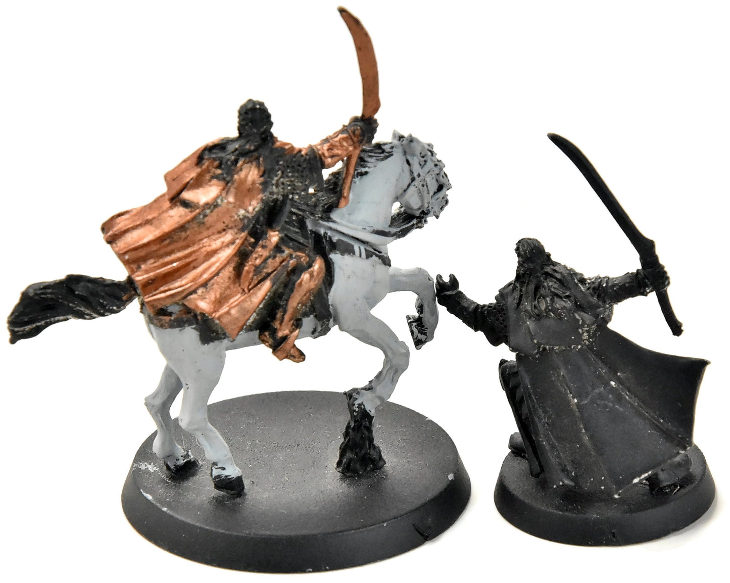 MIDDLE-EARTH Elrohir Foot & Mounted Armoured #2 METAL LOTR