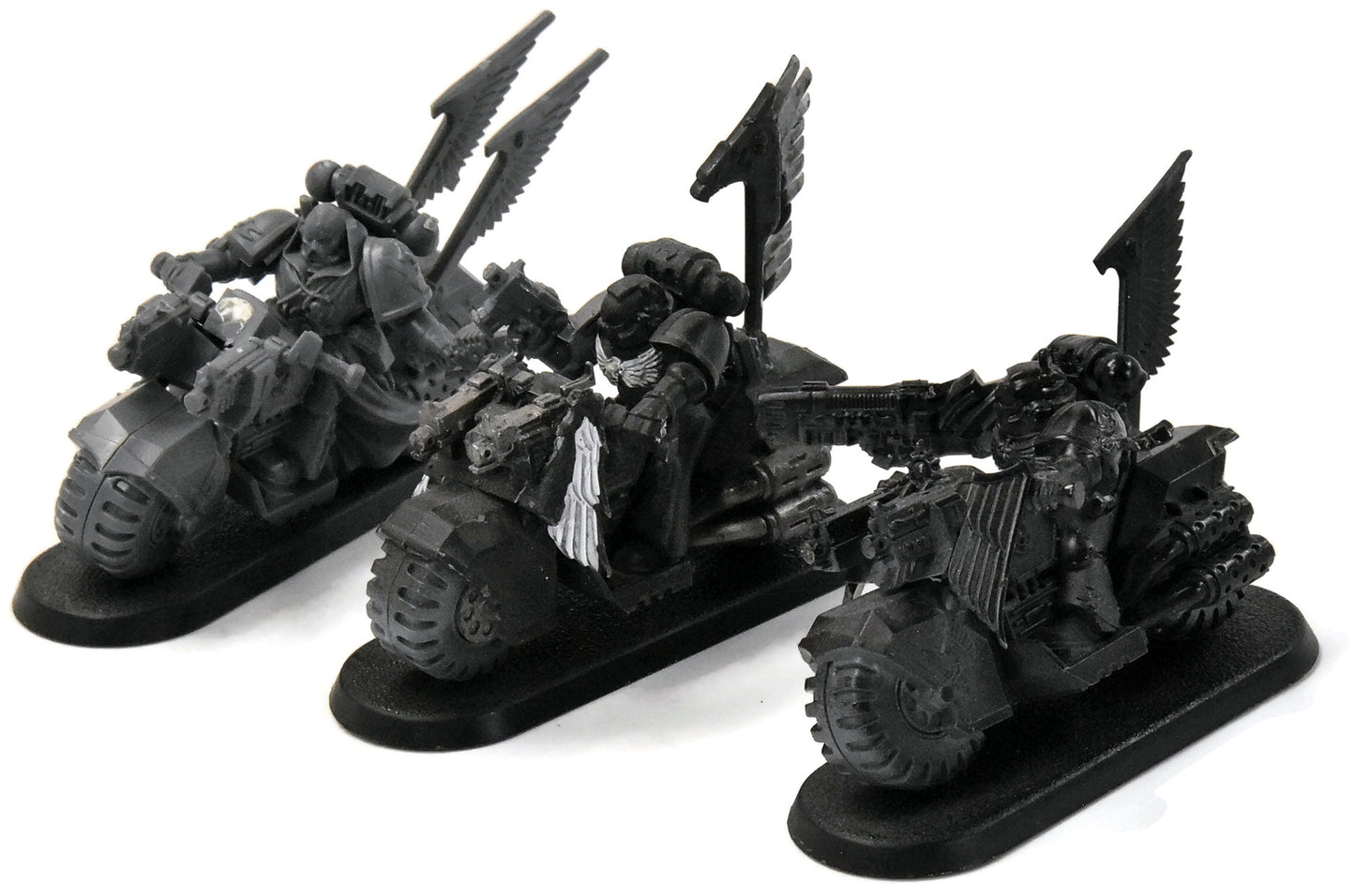 DARK ANGELS 3 Ravenwing Bikers #1 Warhammer 40K
