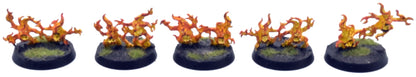 DISCIPLES OF TZEENTCH 10 Brimstone Of Tzeentch #1 COMMISSION PRO PAINTED Sigmar 0171