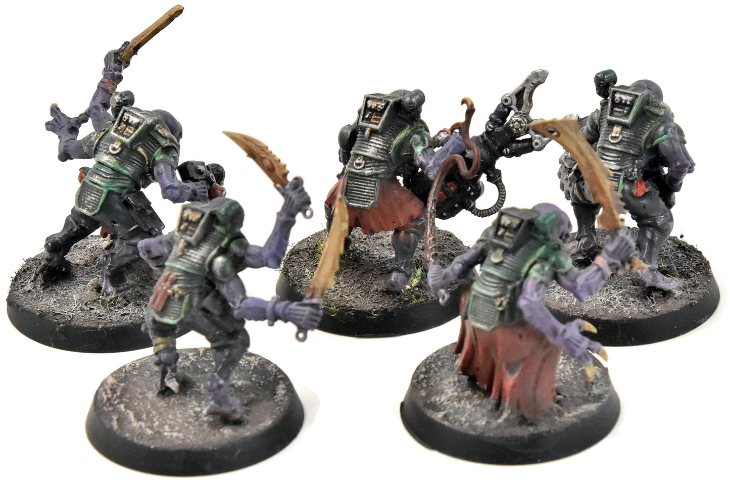 GENESTEALER CULTS 5 Acolyte Hybrids #3 WELL PAINTED Warhammer 40K