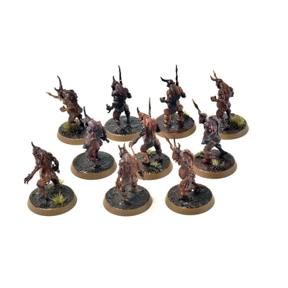 CHAOS DAEMONS 10 Plaguebearers #7 PRO PAINTED 40K SIGMAR