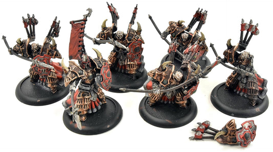 HORDES 6 Cataphract Arcuarii #1 skorne WELL PAINTED